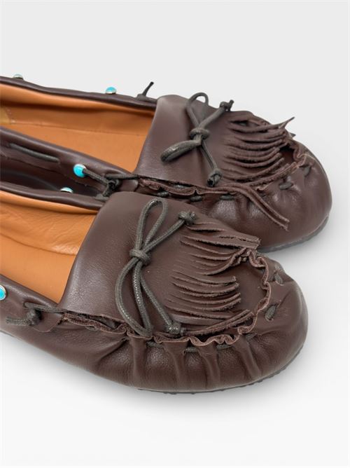 Indianische Mokassins IL LACCIO | 4500MOUSSECIOCCOLATO